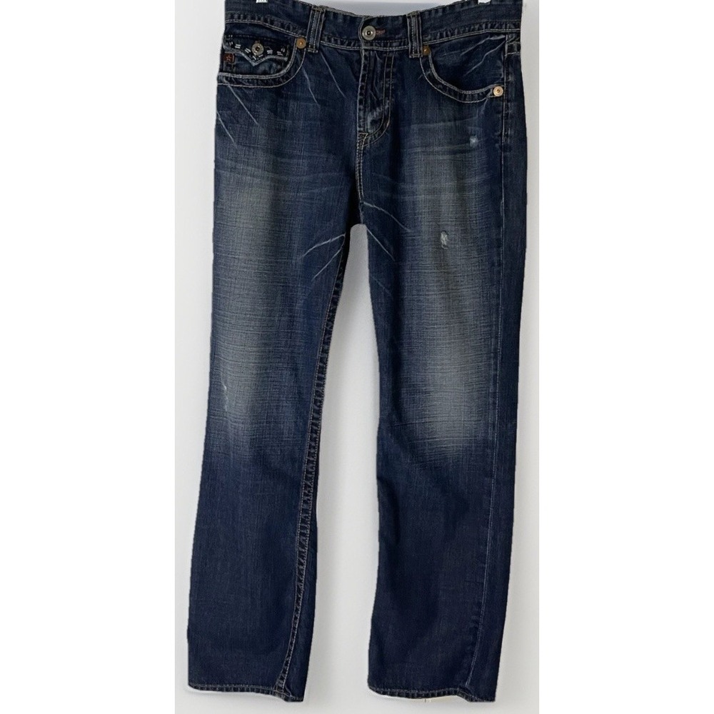Big Star Men's Jeans 33X30 Straight Cut Y2K Made in USA‎ Vintage Denim